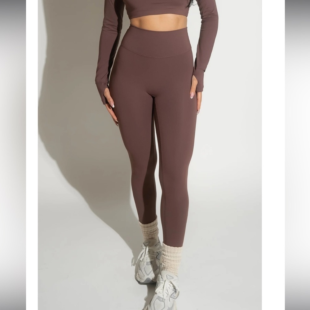 Agent84 Buttersoft ICON LEGGING - MAHOGANY